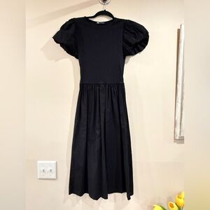 strapless open back dress Off-The-Shoulder Draped Satin Long Midi Dress 34 (FR) / Berry